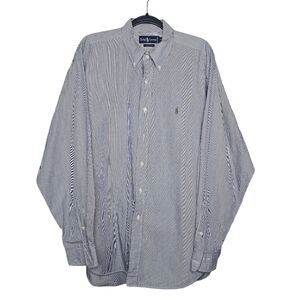 Ralph Lauren Pinstripe Dress Button Down